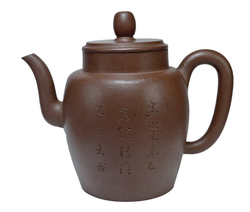 〈大彬款高身圓壺〉，臺灣私人收藏。