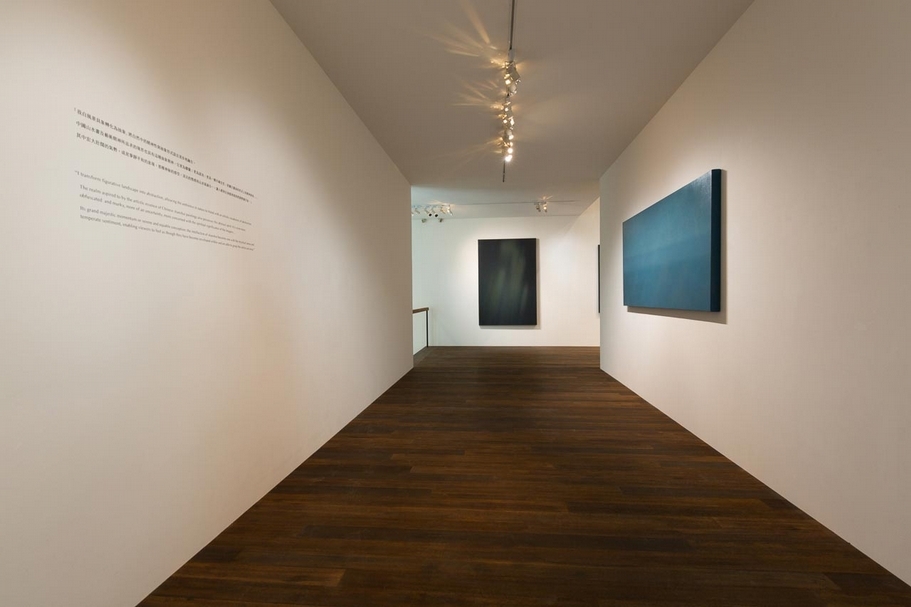 「雲外宇韻——江大海個展」展覽現場。（耿畫廊提供）