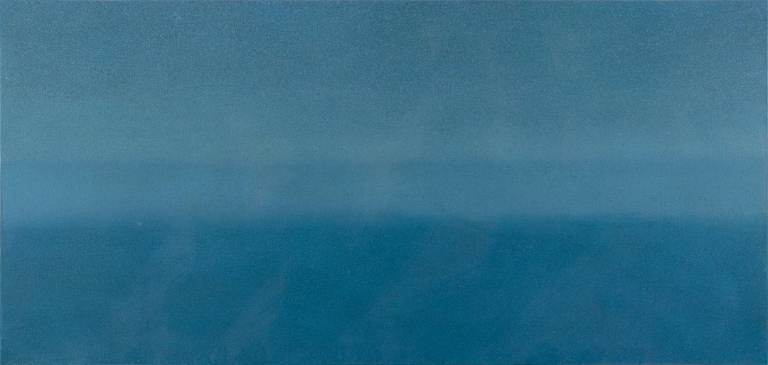 江大海，《幻象》，壓克力顏料、畫布，100x210cm，2017。（耿畫廊提供）