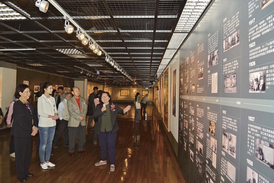 林玉山110紀念展為近年最大規模林玉山大展，由國立臺灣師範大學藝術史研究所兼任助理教授黃琪惠為策展人。（嘉義市政府文化局提供）