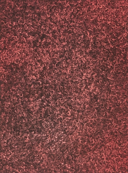 草間彌生（Yayoi Kusama），《夕映元之海》（See in the Evening Glow），壓克力、畫布，130x90cm，1995。（富藝斯提供）