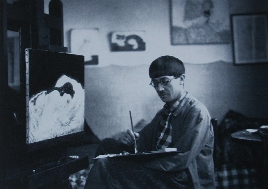 藤田嗣治（Léonard Foujita）。（攝影／Jean Agélou）