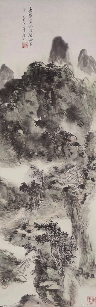 邦瀚斯：民國黃賓虹〈嘉陵紀遊〉，成交價394萬港元。