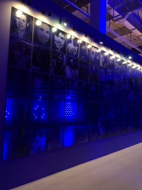 上海當代藝術博物館（Power Station of ART，PSA）舉辦克里斯蒂安．波爾坦斯基（Christian Boltanski）特展「憶所」（Storage Memory）。（簡秀枝提供）