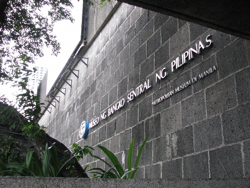 大都會美術館的菲文名稱現已改為菲國中央銀行美術館。（高森信男提供）