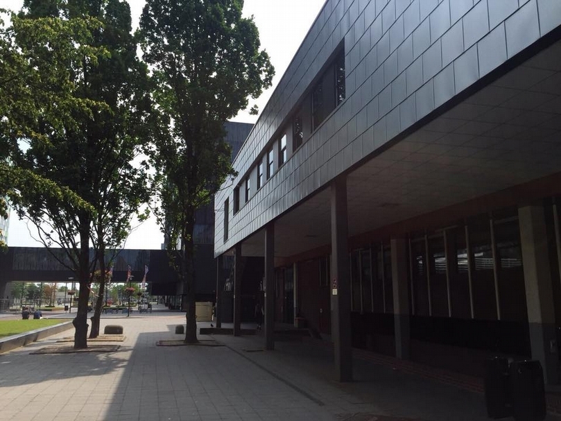 烏特勒支大學（Utrecht University）共同教學大樓（Educatirium）。（簡秀枝提供）