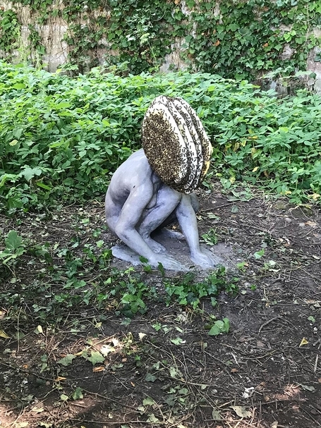 皮耶．雨格（Pierre Huyghe）作品《Exomind (Deep Water)》。（攝影／藍文鈺）