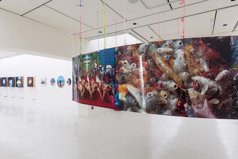 2016年「舞弄珍藏」展覽現場。（台北市立美術館提供）