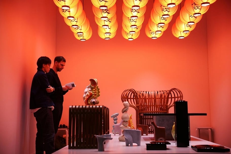 邁阿密設計巴塞爾(Design Miami Basel)台灣展位。(宜東文化創意有限公司提供)