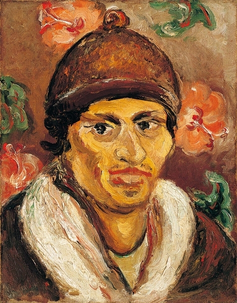 陳澄波，《自畫像》，油彩畫布，41×31.5cm，1930。（尊彩藝術中心提供）