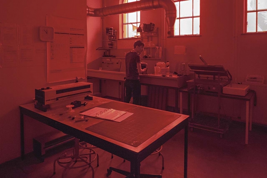 聖尤斯特藝術學院（Akademie voor Kunst en Vormgeving St. Joost）沖片區。（羅晟文提供）
