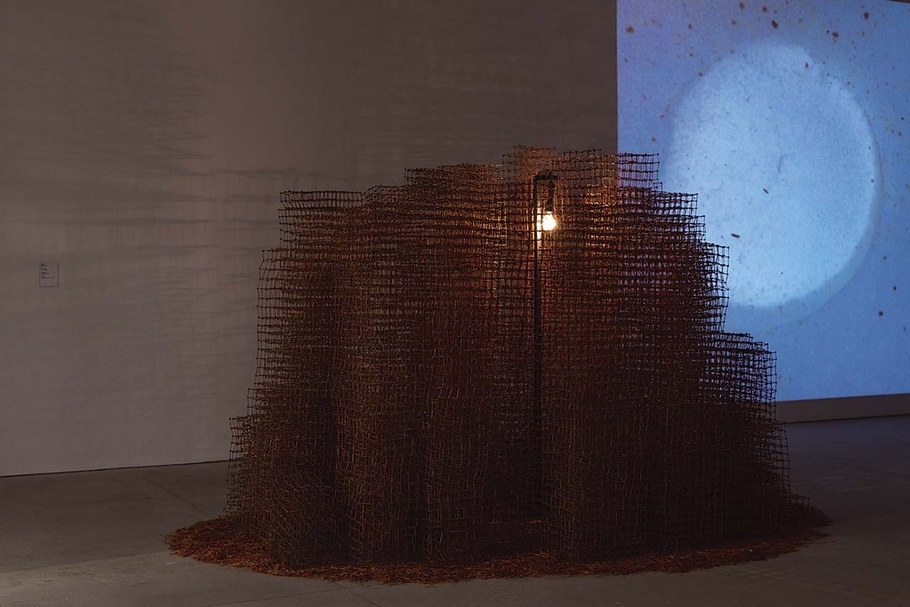 蘇詠寶｜第一部：連結 蘇木、空氣乾燥黏土 300×250cm 2017-2018 ©大館及藝術家