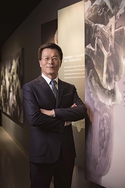 國立故宮博物院院長林正儀。(國立故宮博物院提供)