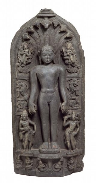 圖8 11世紀孟加拉〈巴濕伐那陀像〉，館藏編號B63S21+。©Asian Art Museum。
