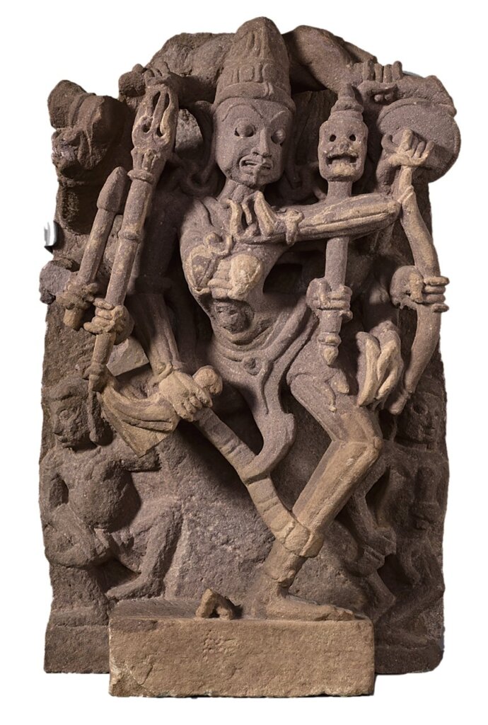 9至10世紀間印度〈查姆達女神像〉，館藏編號B62S39+©Asian Art Museum。
