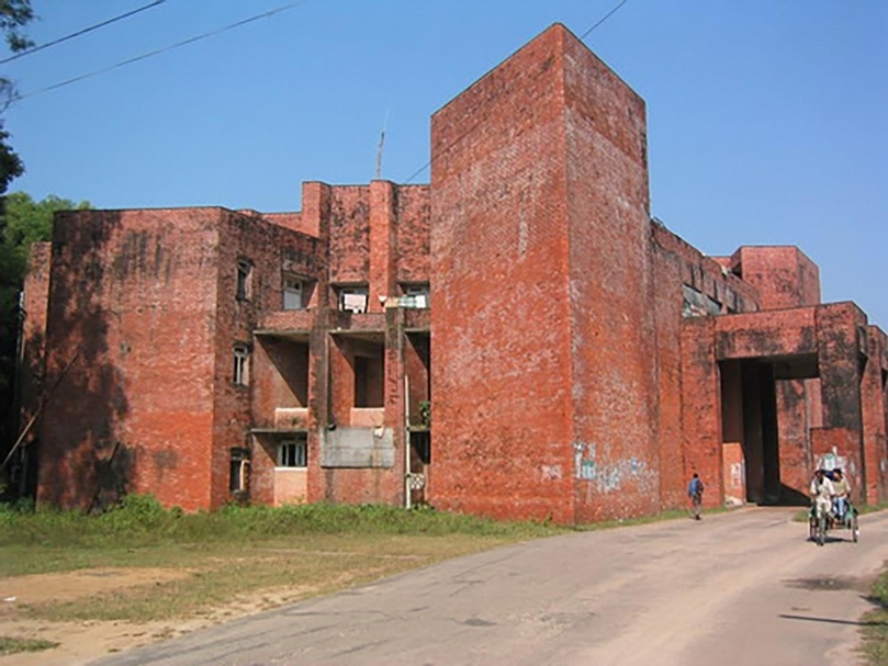 姆札魯於1960年代設計的吉大港大學建築群。(圖片來源:Muzharul Islam Archive)