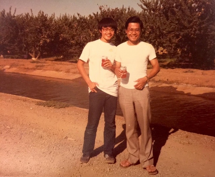 1985年在美國加州的生活。（紀嘉華與耿畫廊提供）