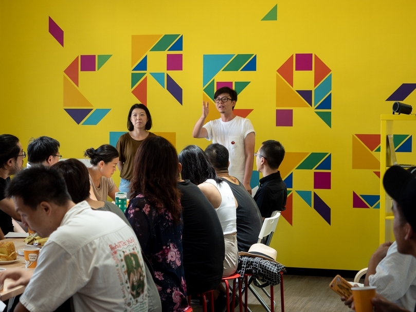 Creators見面會現場。（©台灣當代文化實驗場，攝影／呂國瑋）