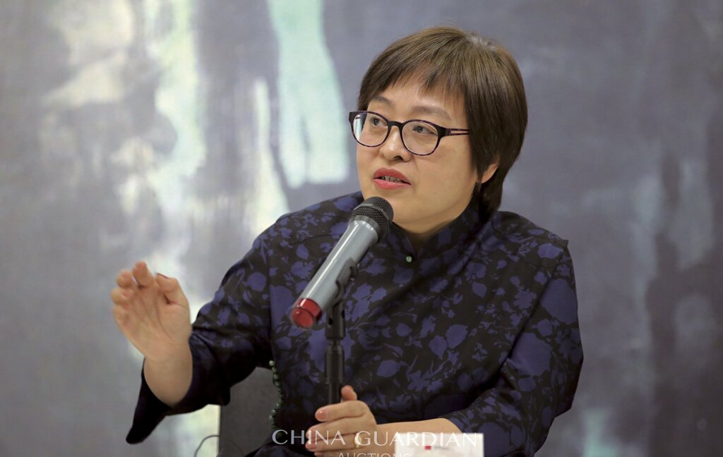中國嘉德董事總裁胡妍妍。
