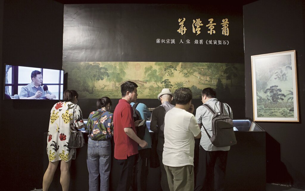 北京保利2018春拍預展現場。