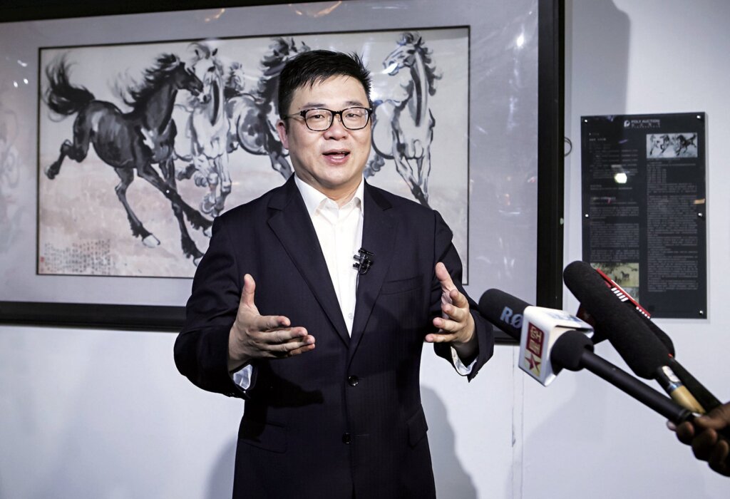保利拍賣執行董事趙旭。