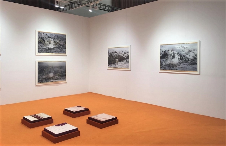 北京公社於「北京當代．藝術展」展出現場。（攝影／萬永婷）
