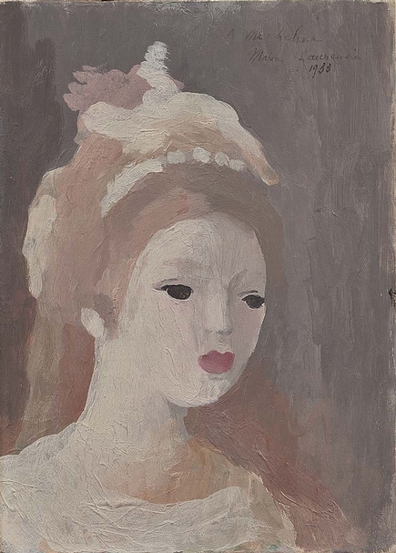 羅蘭珊｜小女孩 油彩畫板 22×16cm 1933 預估價：35萬至45萬港元 圖｜中國嘉德香港