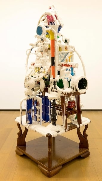 金氏徹平《白色釋放（建築物）#50》，樹脂／日用品，190x100x100cm，2018。（誠品畫廊提供）