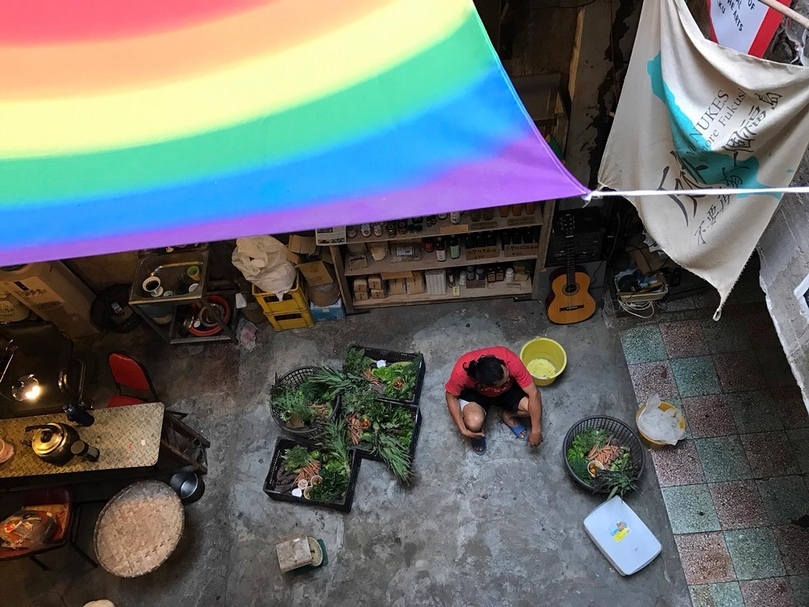 「能盛興工廠」一景。（攝影／王萱）