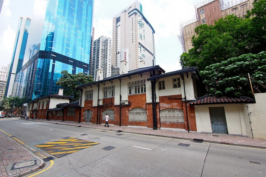 油街實現建前的香港皇家遊艇會會所會址。(楊天帥提供)