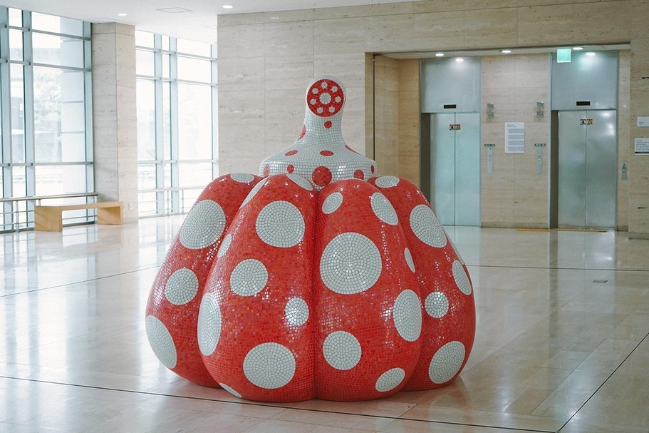 日本藝術家草間彌生（Yayoi Kusama）。（攝影／莊志維）