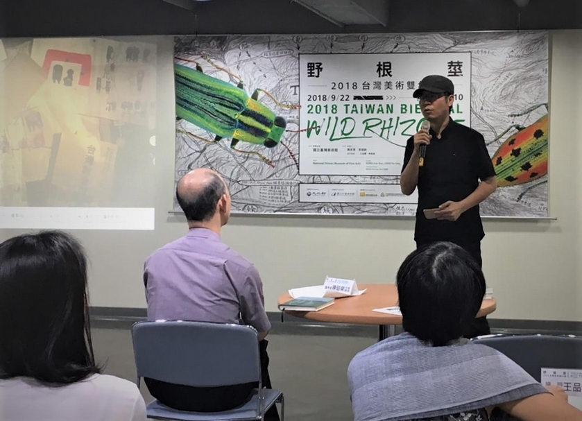 策展人龔卓軍。（攝影／劉星佑）