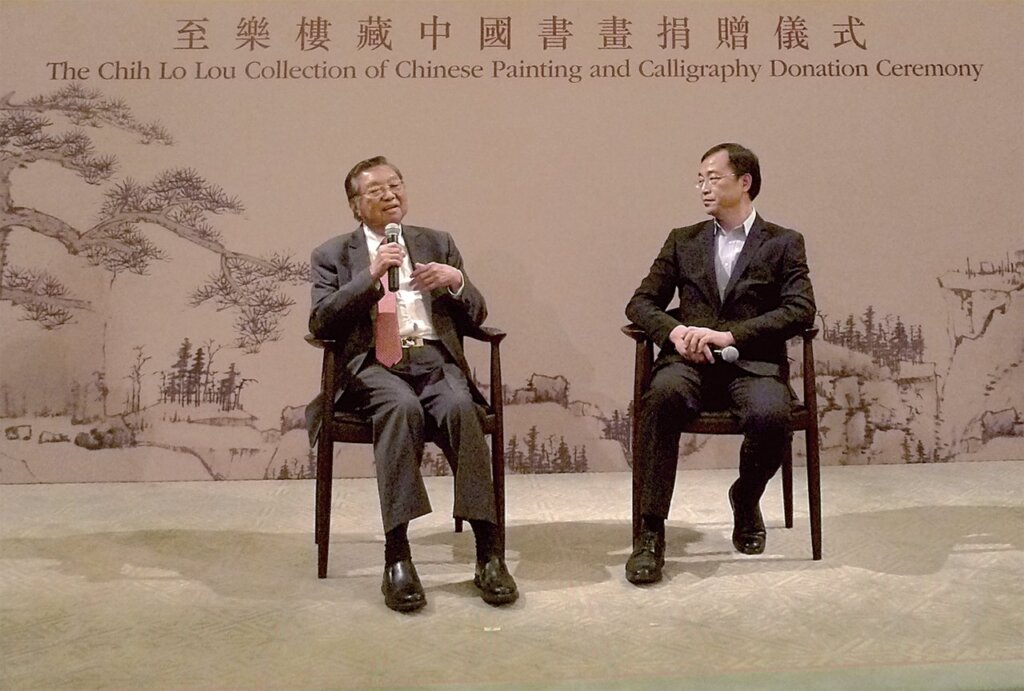 何世柱（左）與司徒元傑對談現場。攝影／林琬娸。
