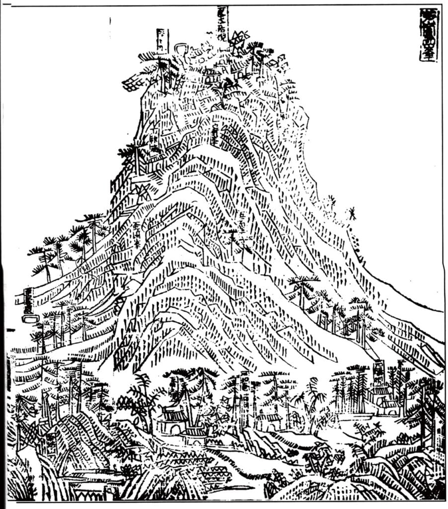 三茅峰。