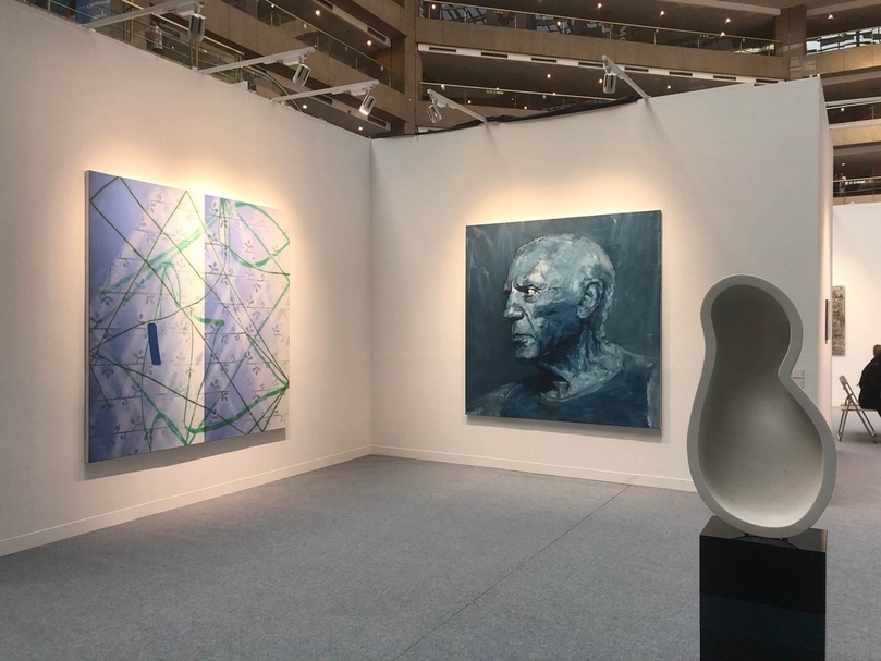 義大利MDC畫廊（Massimo De Carlo）展位現場。（本刊資料室）
