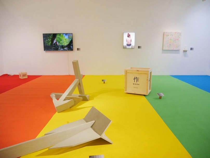 有章藝術博物館展出現場。（本刊資料室）