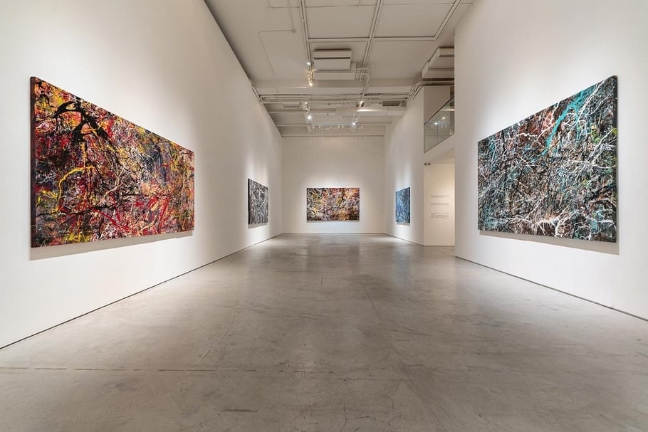 「穿梭之間 ─ 薛保瑕個展」展覽現場。（藝術家與耿畫廊提供）