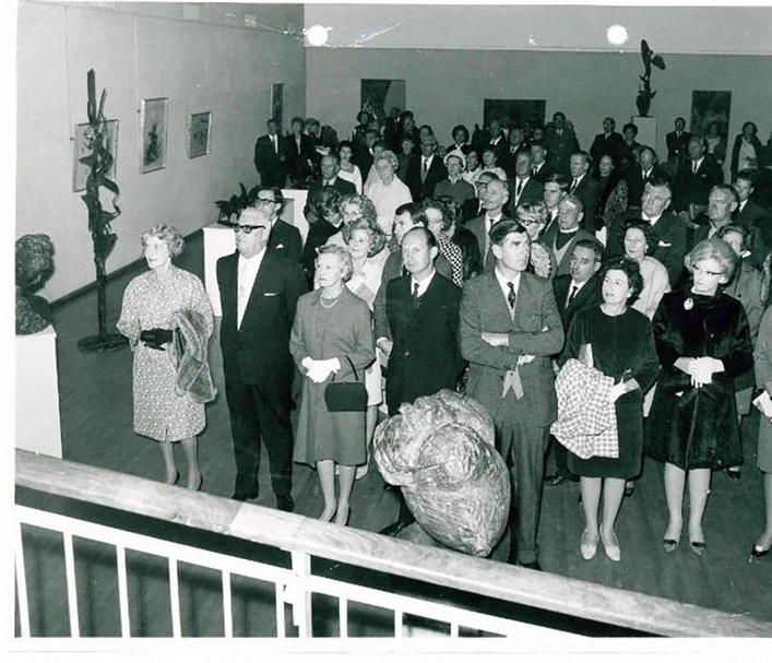 1957年開幕時的羅德斯國家畫廊（The Rhodes National Gallery）。（©The Herald, Zimbabwe）