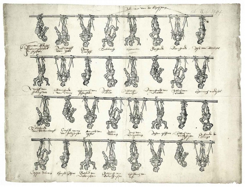 馮錫金根（Franz von Sickingen）製作的圖像，1520年。（© Hessisches Staatsarchiv Marburg）