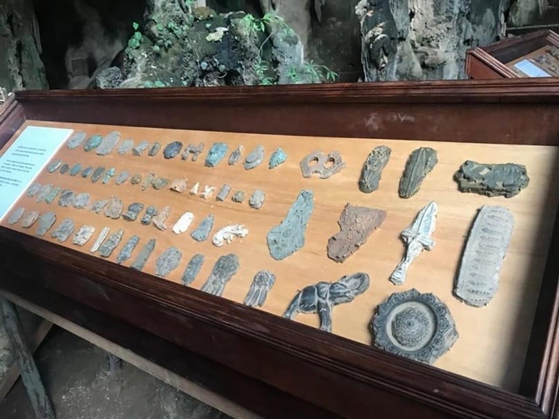 涂維政《甲米神話遺跡》（Giant Ruins）。（泰國國際雙年展官網提供）