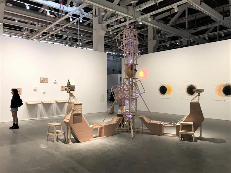「全球都市 #1.5：延展智慧」展覽現場。（攝影／王萱）