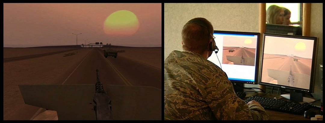 哈倫.法洛基(Harun Farocki)《嚴肅遊戲 III:沉浸》(Serious Games III: Immersion)。(Immersion @ Harun Farocki 2009)