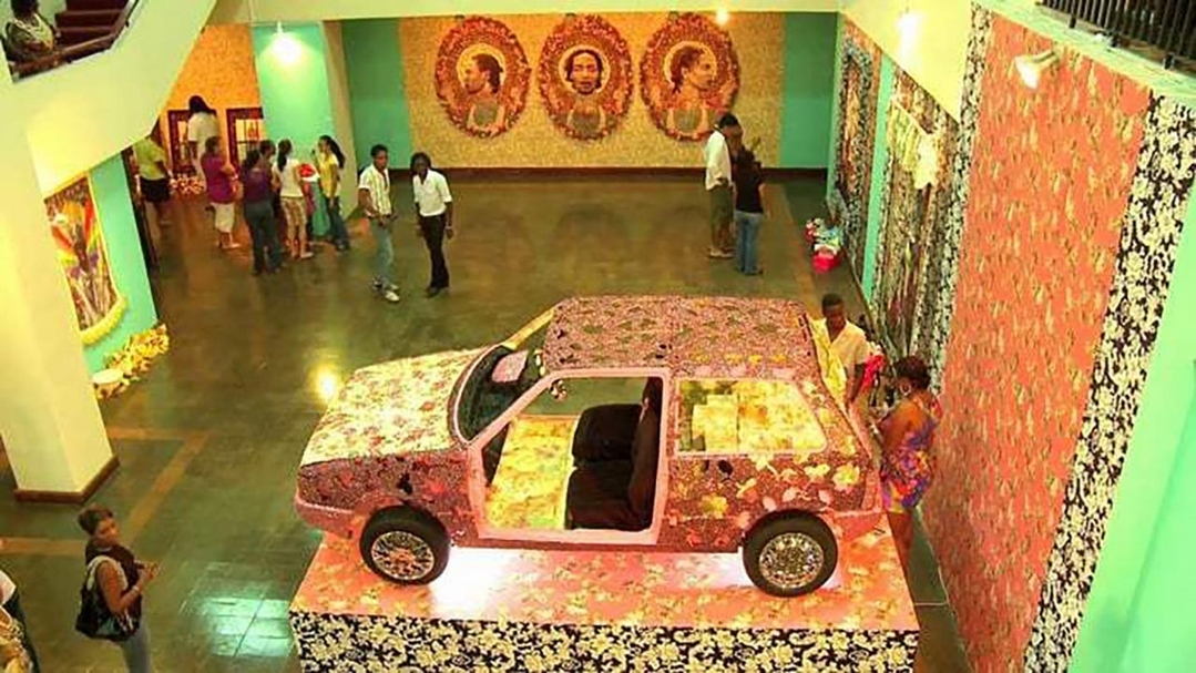 牙買加國家畫廊（National Gallery of Jamaica）一景。（©repeatingislands.com）
