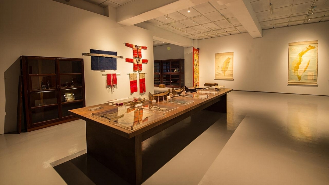 「京都好博學！」展覽現場地下一樓。（黃宏錡攝影，北師美術館提供）