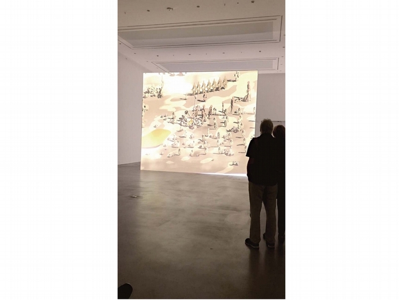 鄭曦然作品《Emissary Sunsets the Self》。( Live simulation and story; infinite duration, sound Courtesy of the Artist, Pilar Corrias Gallery, Standard (Oslo), Gladstone Gallery)