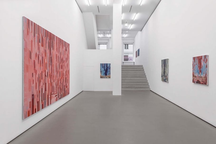 施奈爾（David Schnell）亦是新萊比錫畫派的一員。此為其在EIGEN+ART的展出作品。（EIGEN+ART提供）。