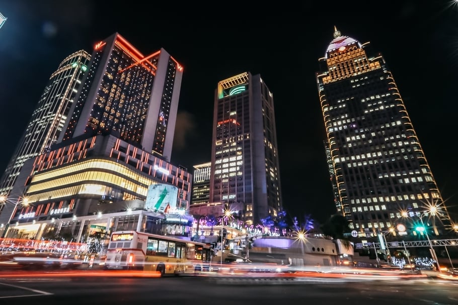 台北市一隅。（台北當代藝術博覽會提供）