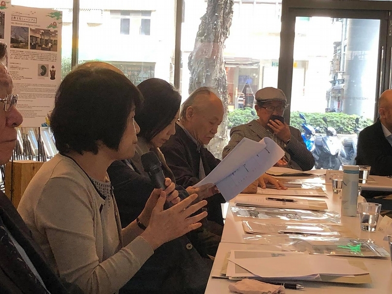 國藝會董事長林曼麗爭取民間資源，恊助台灣美術史爬梳。（攝影／簡秀枝）