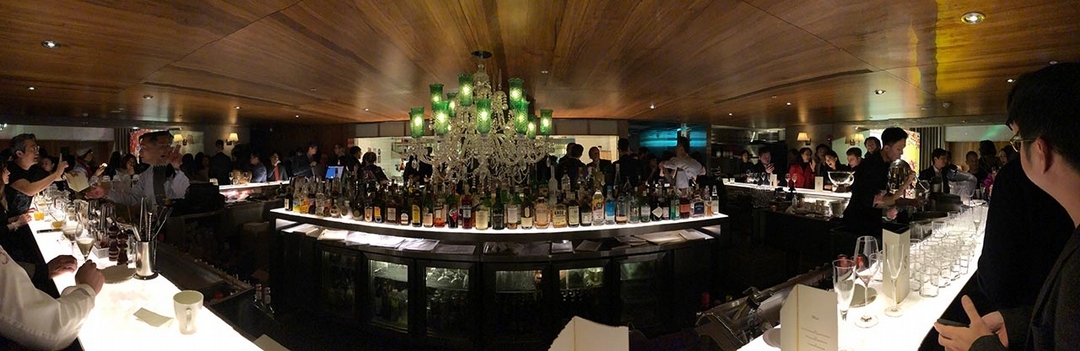 典藏藝術家庭與S Hotel合作舉辦歡迎酒會現場。（攝影／朱貽安）