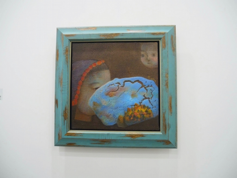 谷公館展出陳可的作品。（本刊資料室）